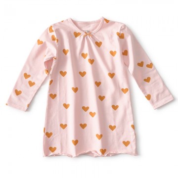 Ll nachthemd hearts pink
