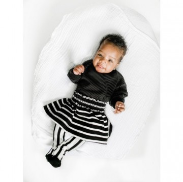 Nc black stripes skirt foto