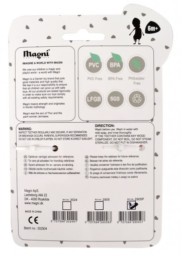 Rabbit 2 roze achter