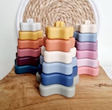 Rammelaartje stapeltoren ster divers