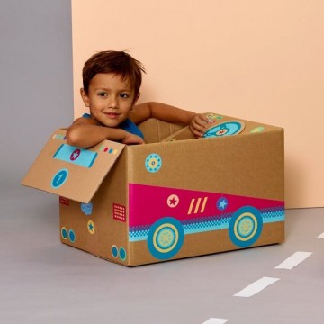 Stickers racewagen 1