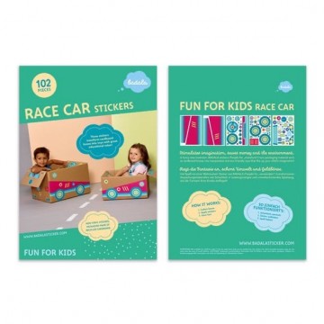 Stickers racewagen