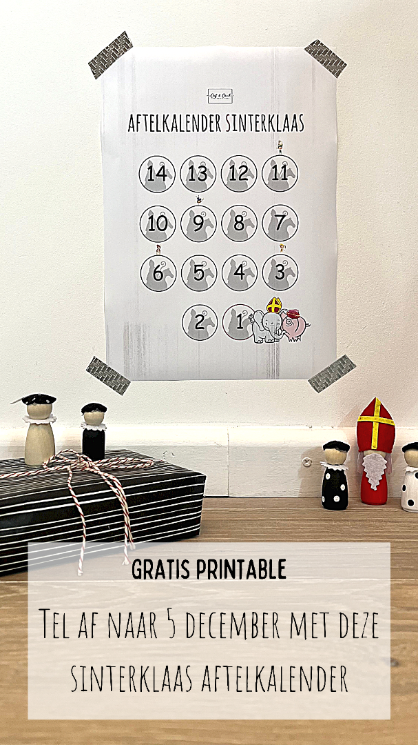 Printable Sinterklaas